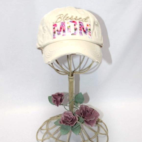 NWT Kbethos "Blessed MOM" Baseball Cap - Picture 2 of 11